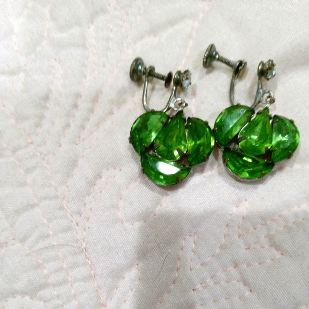 Vintage Gemstone Earrings